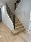Vinyl Plank Staircase